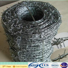 Electro Galvanized Double Twist Barbed Wire Fencing (XA-BW8)